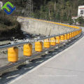 Highway protect foam rolling safety roller barrier